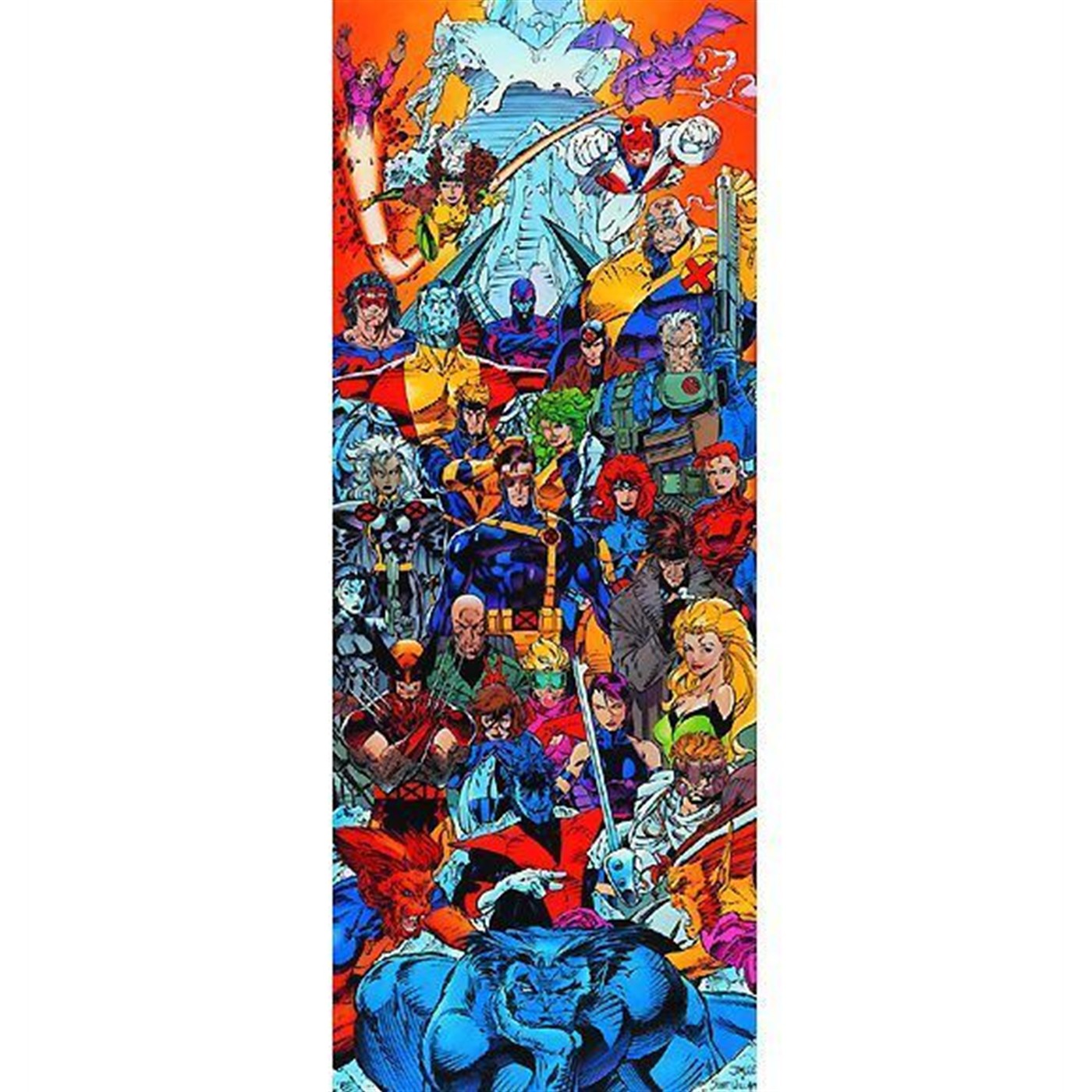 X-Men Door Poster by Jim Lee