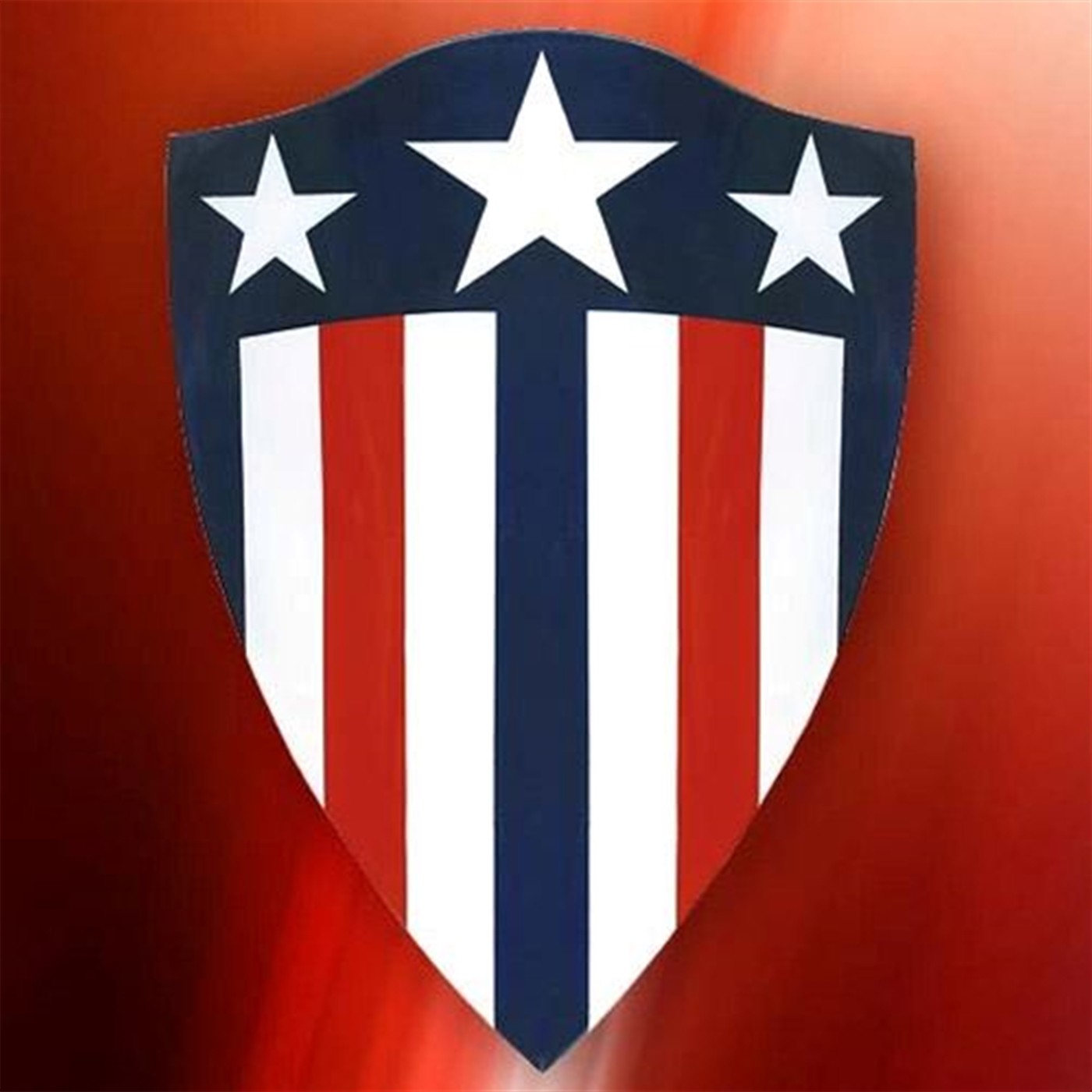 Captain America 1941 Shield  Heater Shaped