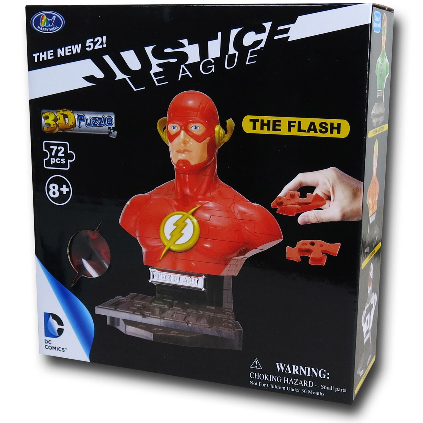 Flash 3D Puzzle, Red