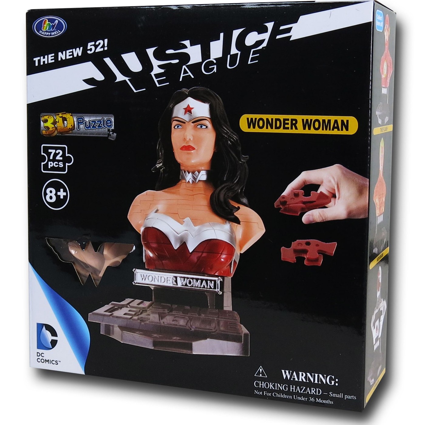 Wonder Woman 3D Puzzle, Red