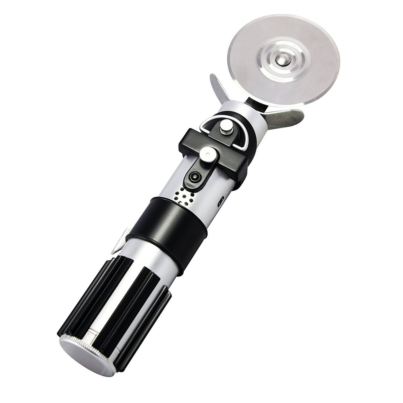 Star Wars Darth Vader Lightsaber Sound Pizza Cutter, Black