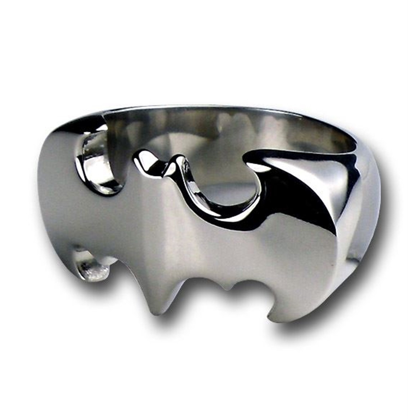 Batman Chromed Die Cut Symbol Ring