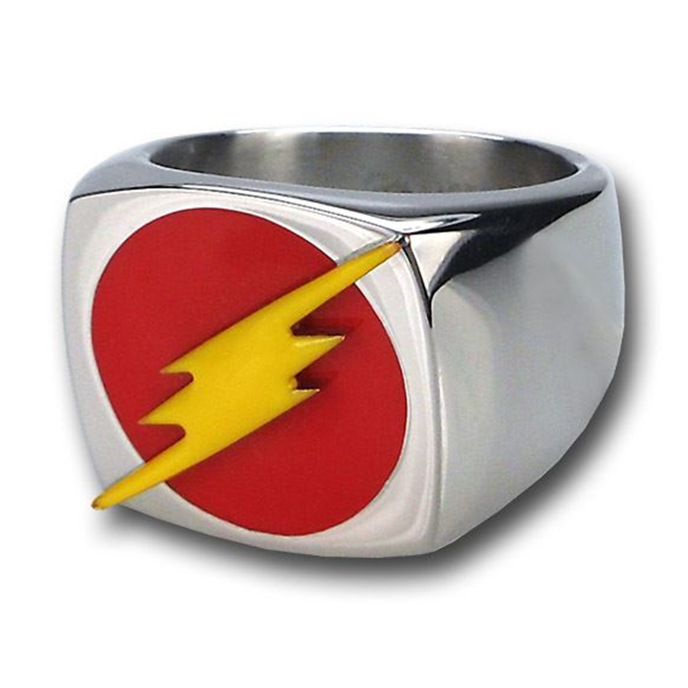 Flash Symbol Stainless Steel Ring