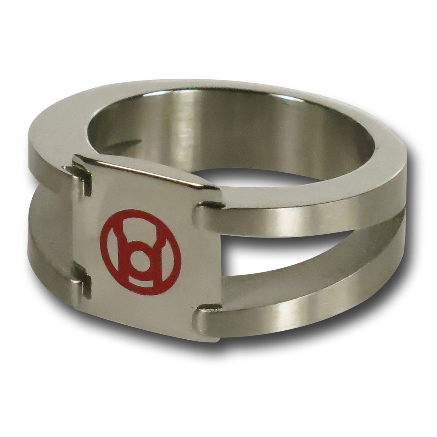 Red Lantern Symbol Split Ring