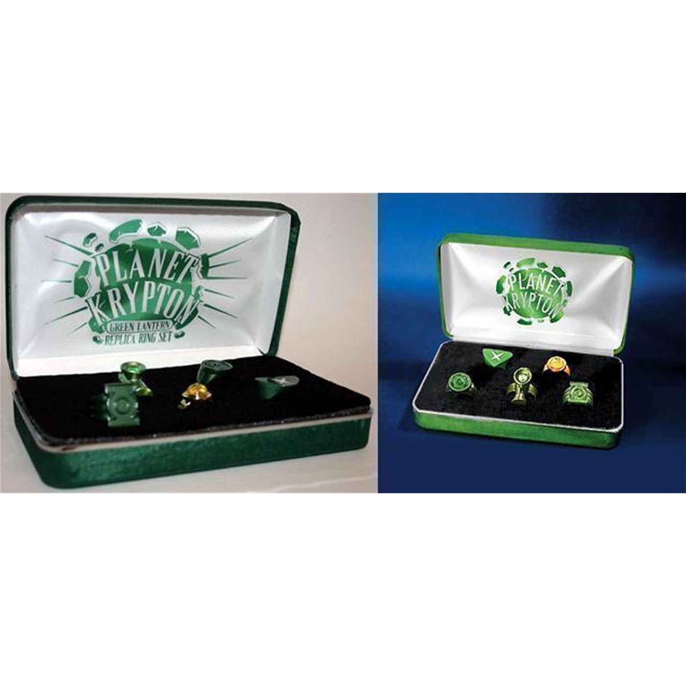 Planet Krypton Green Lantern Rings