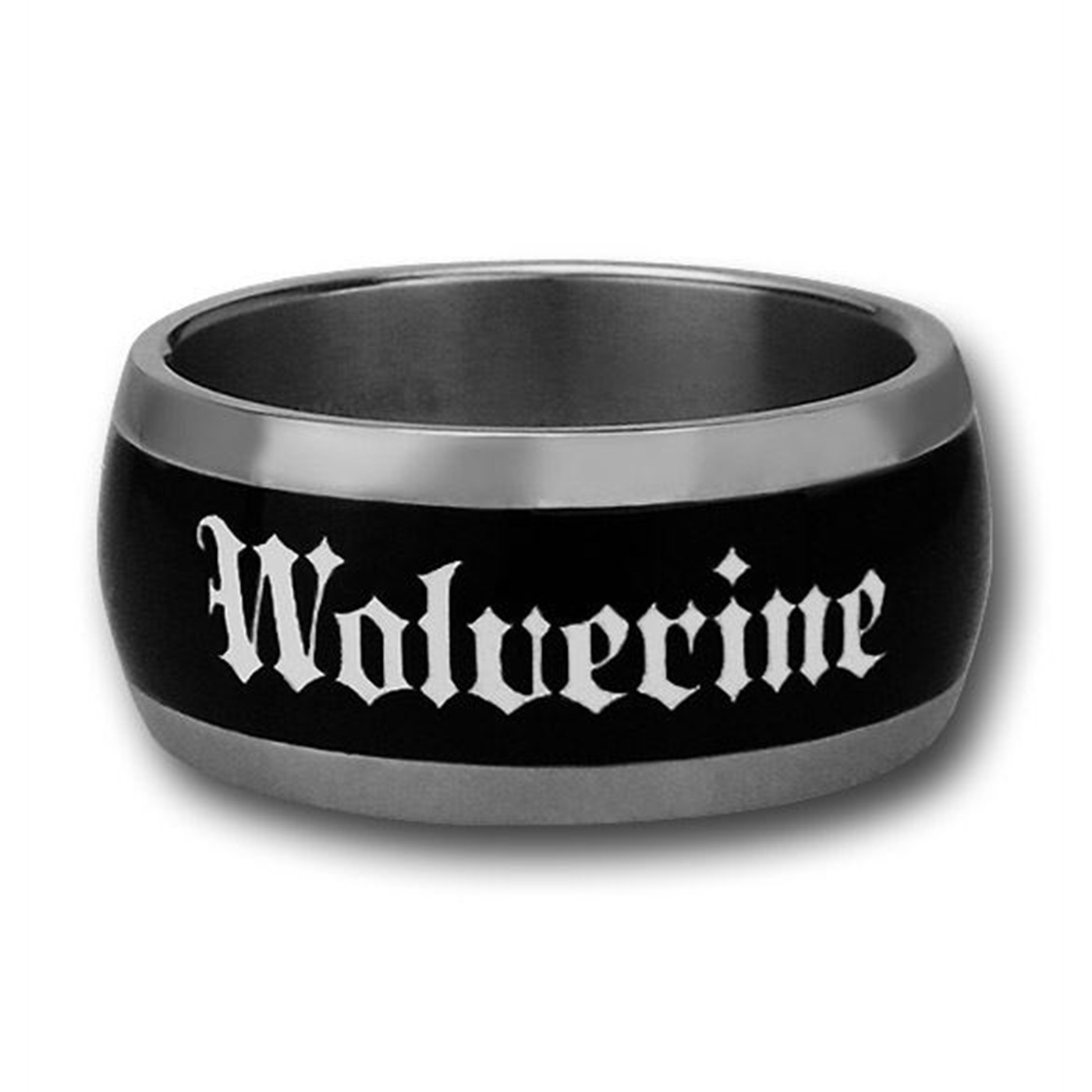 Wolverine White and Black Ring, Black