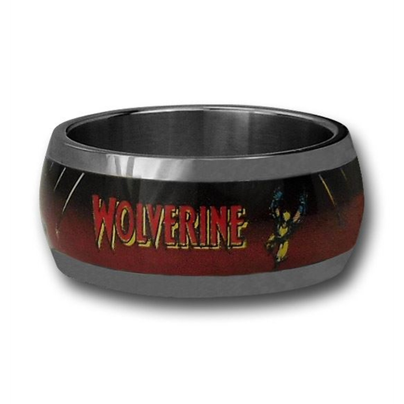 Wolverine Red and Black Logo Ring Grey - Picture 8 of 16