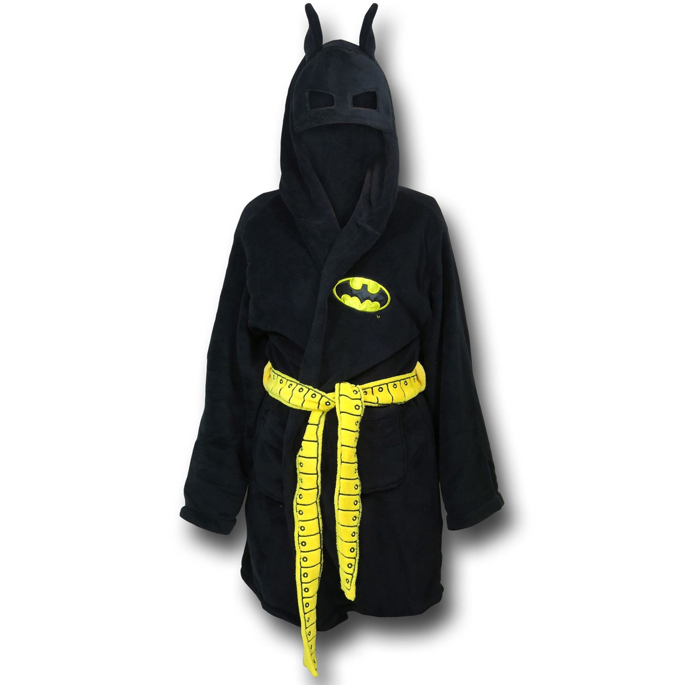 Batgirl Costume Women's Fleece Robe, Black