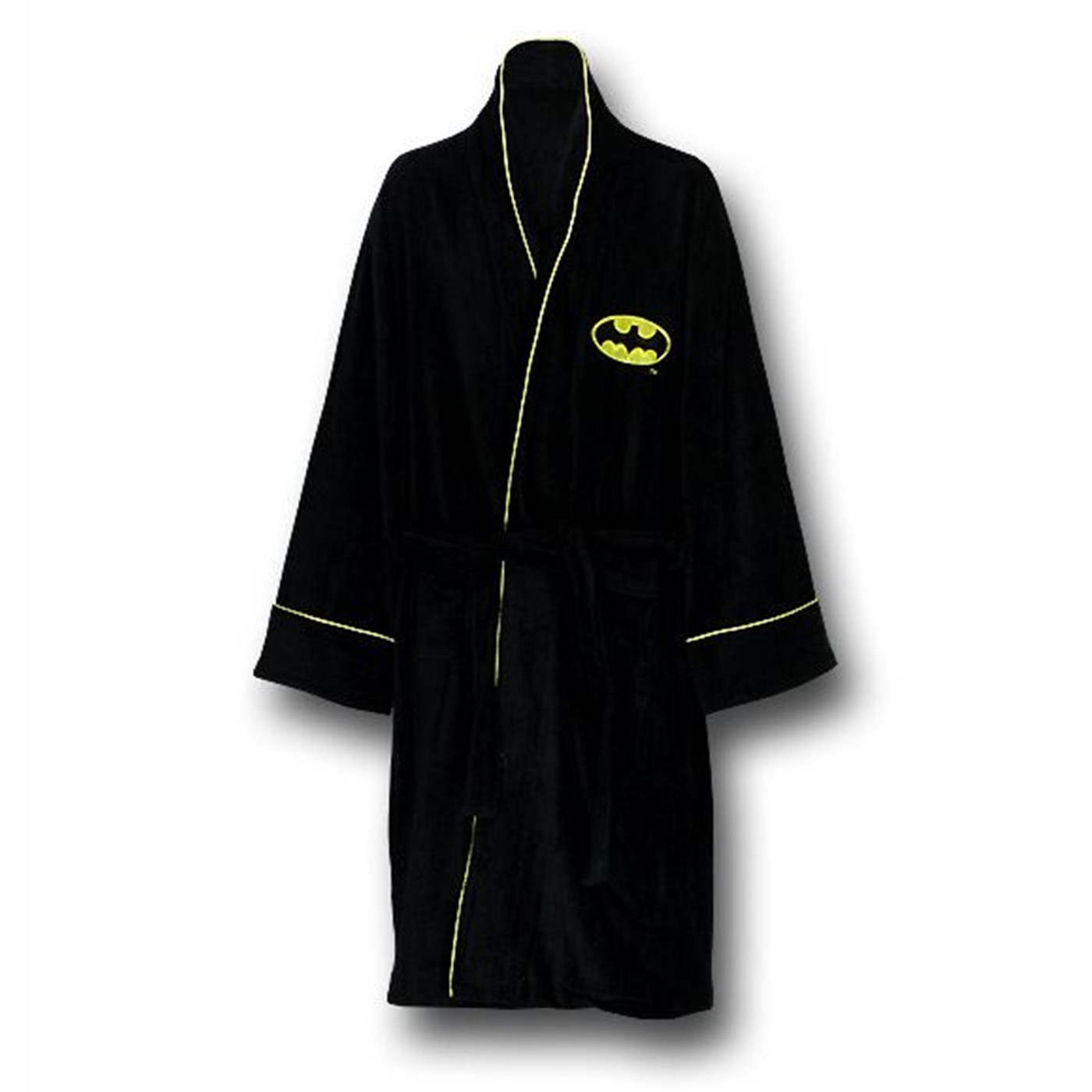 Batman Terry Cloth Robe- OSFA, Black
