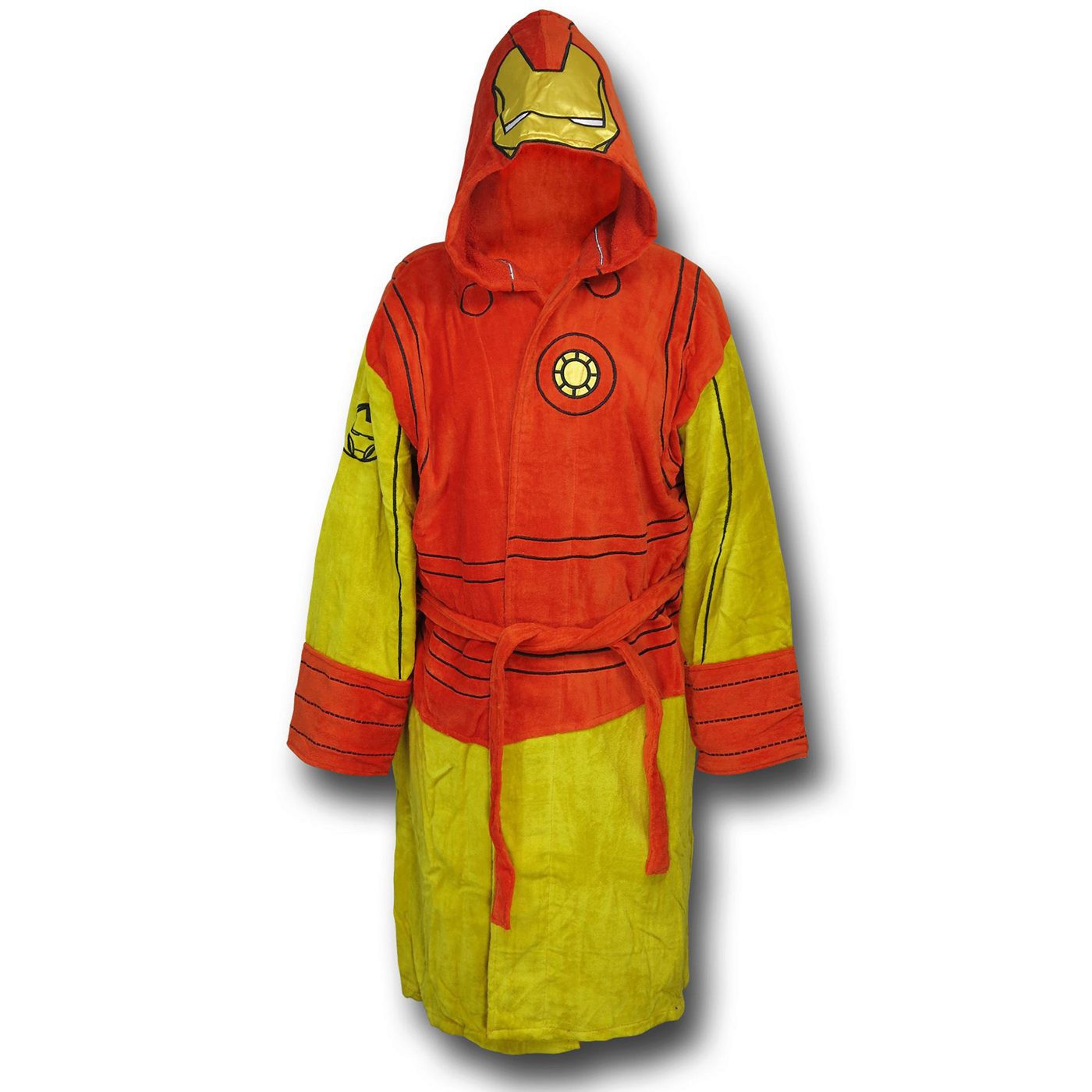 Iron Man Hooded Robe, Yellow