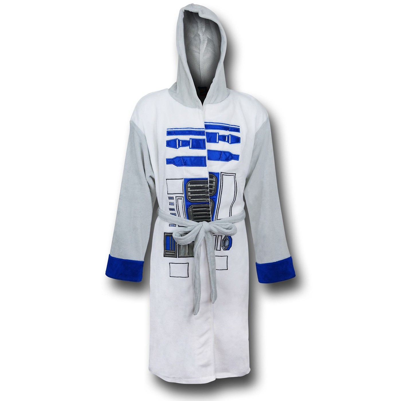 Star Wars R2D2 Hooded Fleece Robe, White