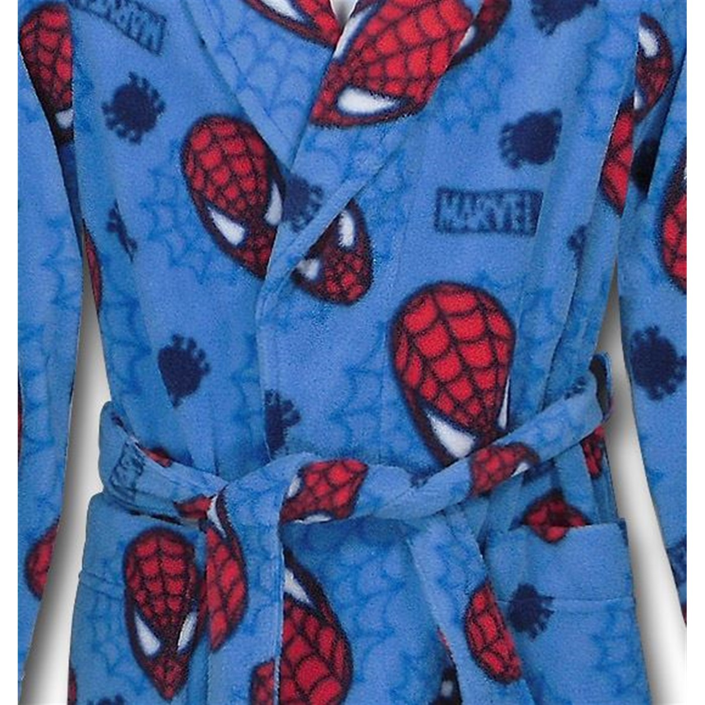 Spiderman Kids Blue Robe