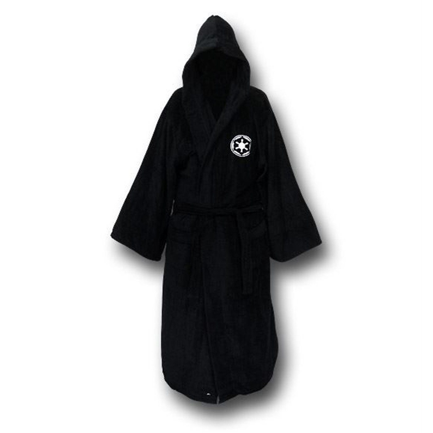 Star Wars Imperial Sith Terry Cloth Hooded Robe- OSFA, Black