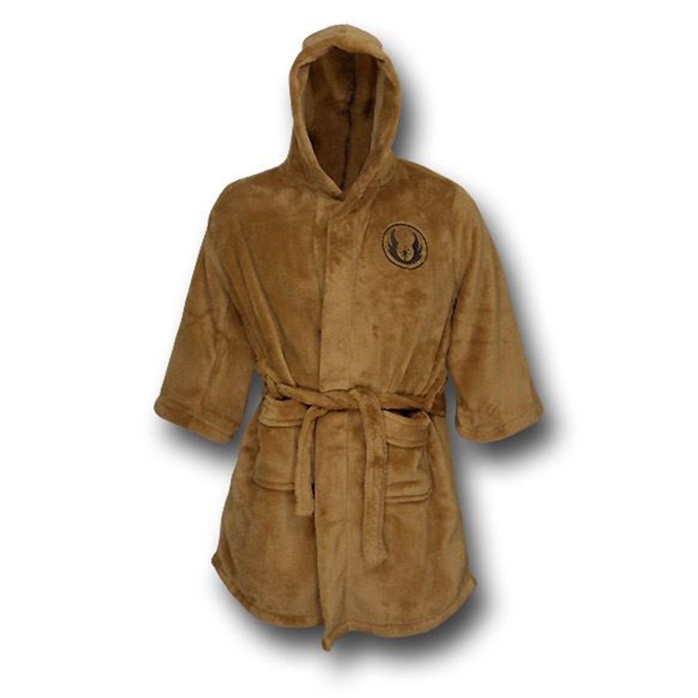 Star Wars Kids Jedi Fleece Hooded Robe, Brown