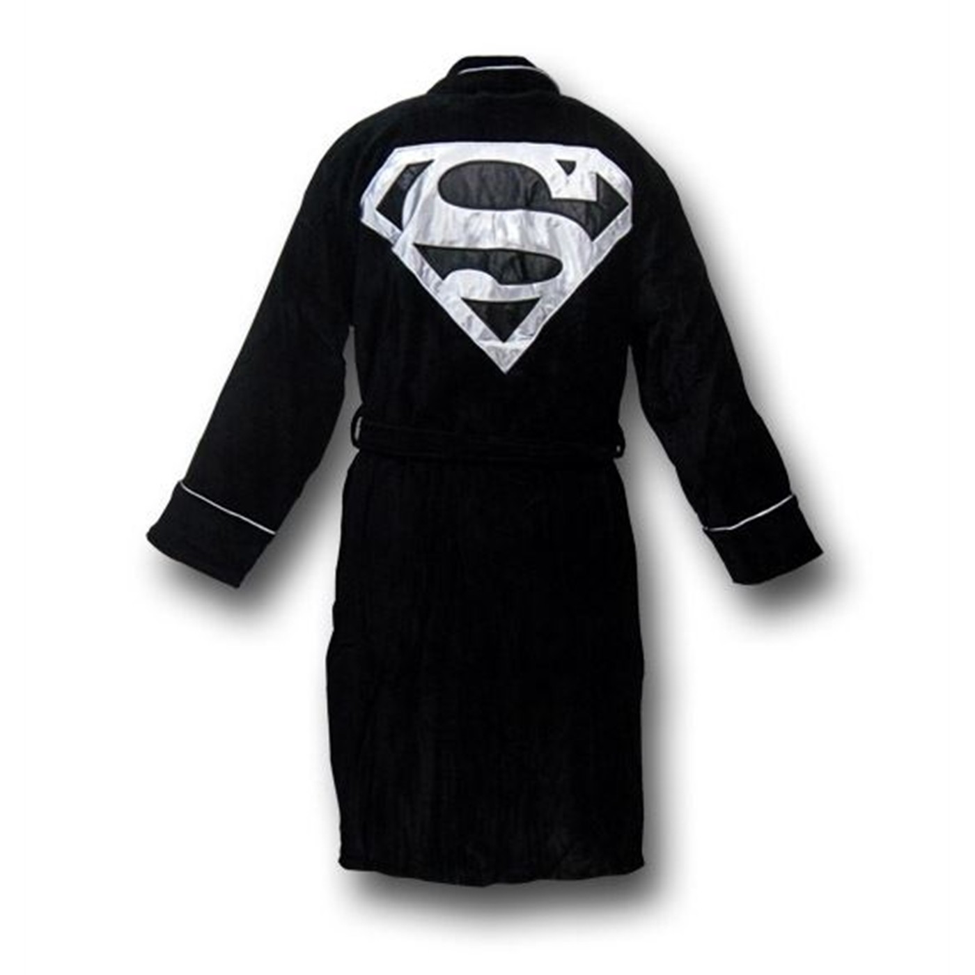 Superman Black Symbol Robe, Black