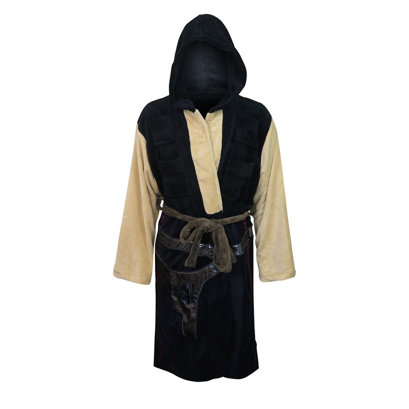 Star Wars Han Solo Fleece Robe, Black