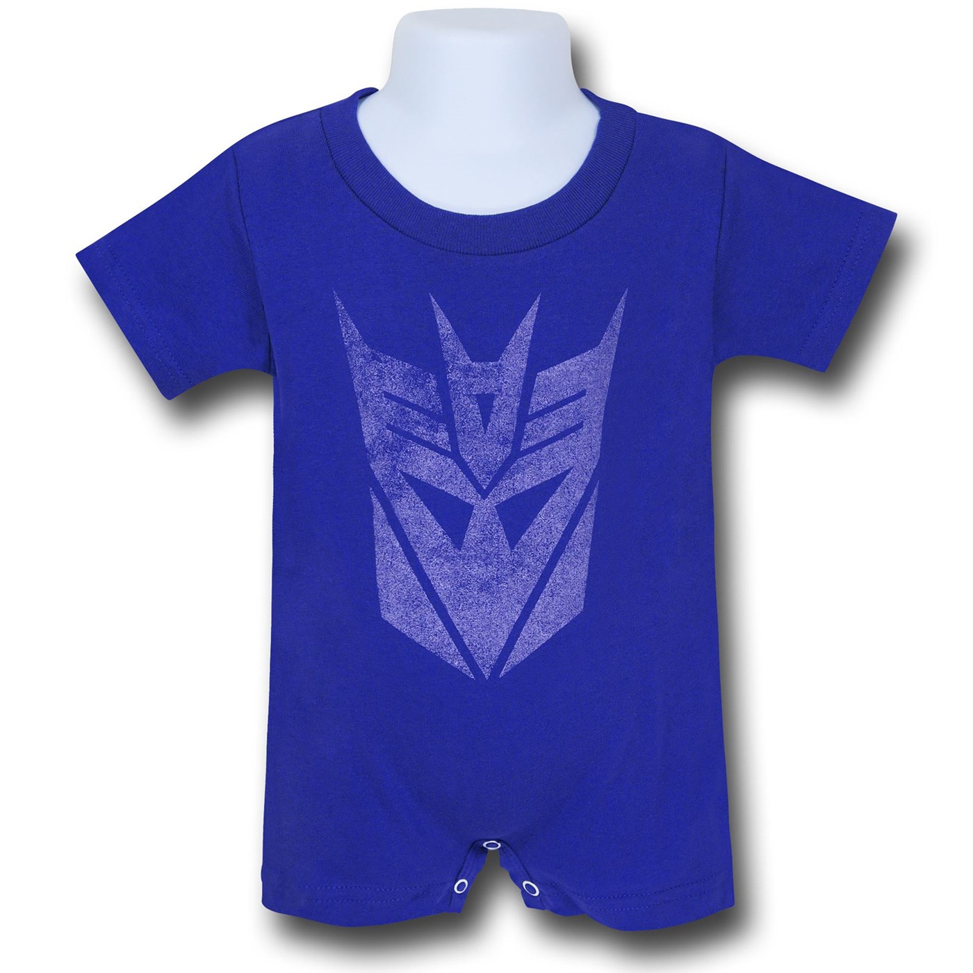 Transformers Decepticon Infant Romper, Purple