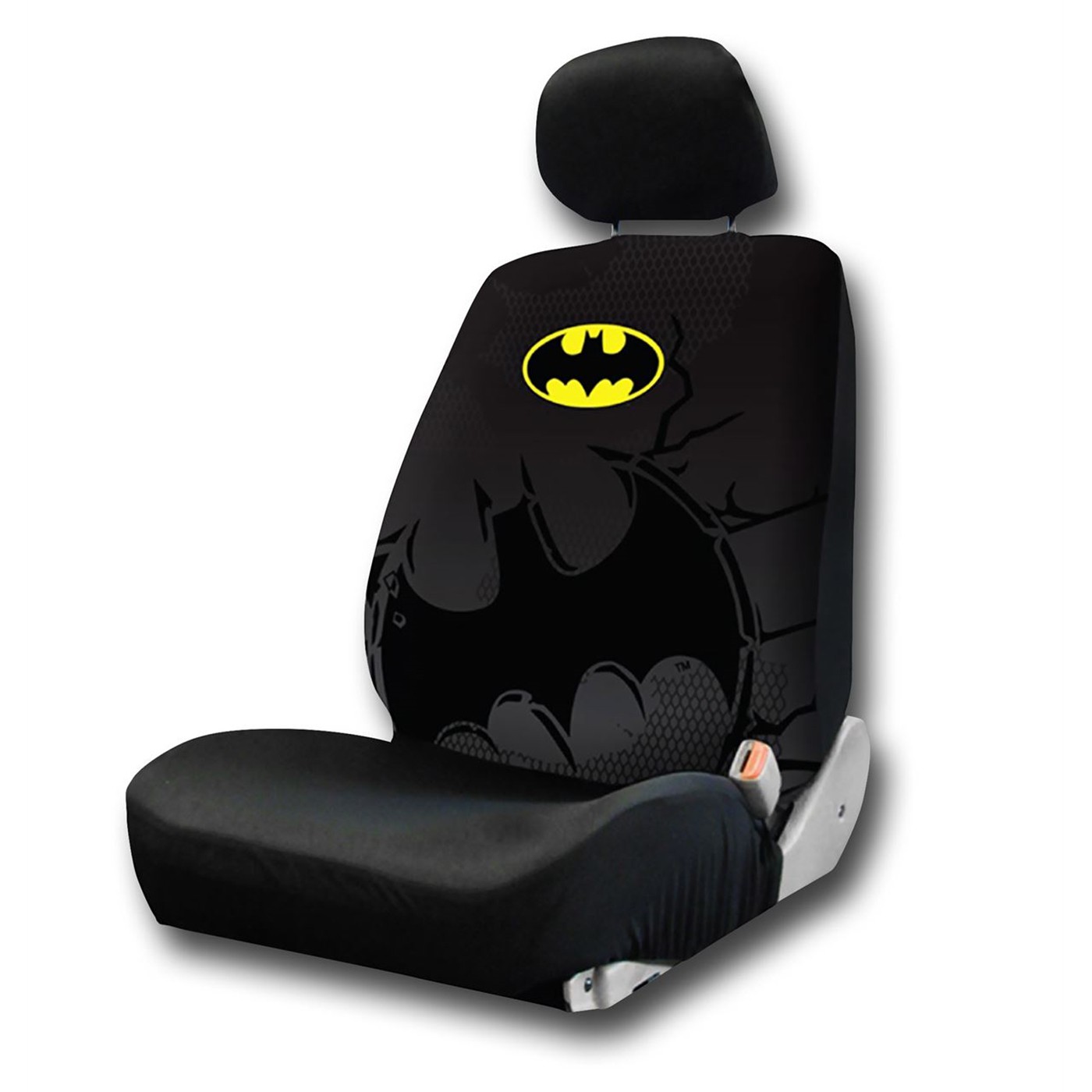 Batman Low Back Seat Cover, Black