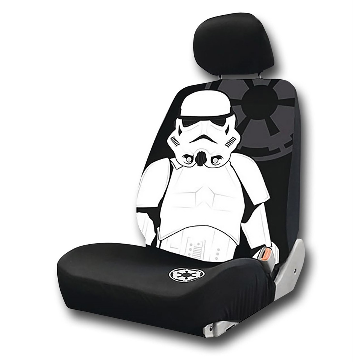 Star Wars Stormtrooper Low Back Seat Cover, Black