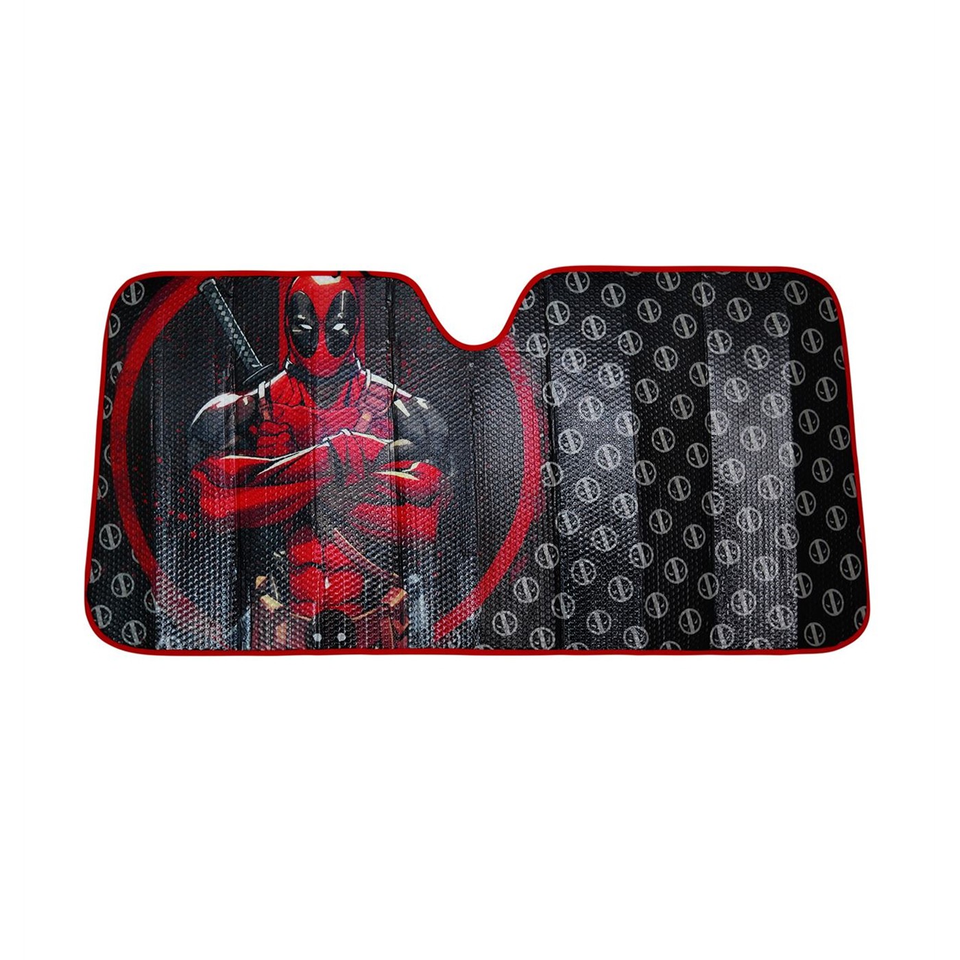 Deadpool Arms Crossed Sunshade, Black
