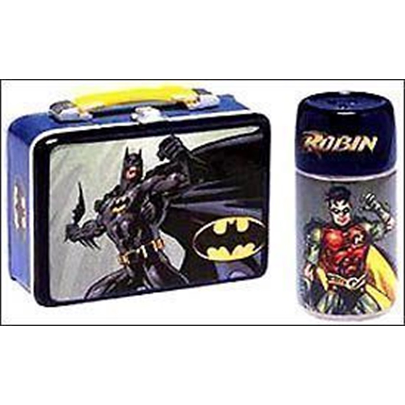 Batman Lunchbox Salt Pepper Shaker