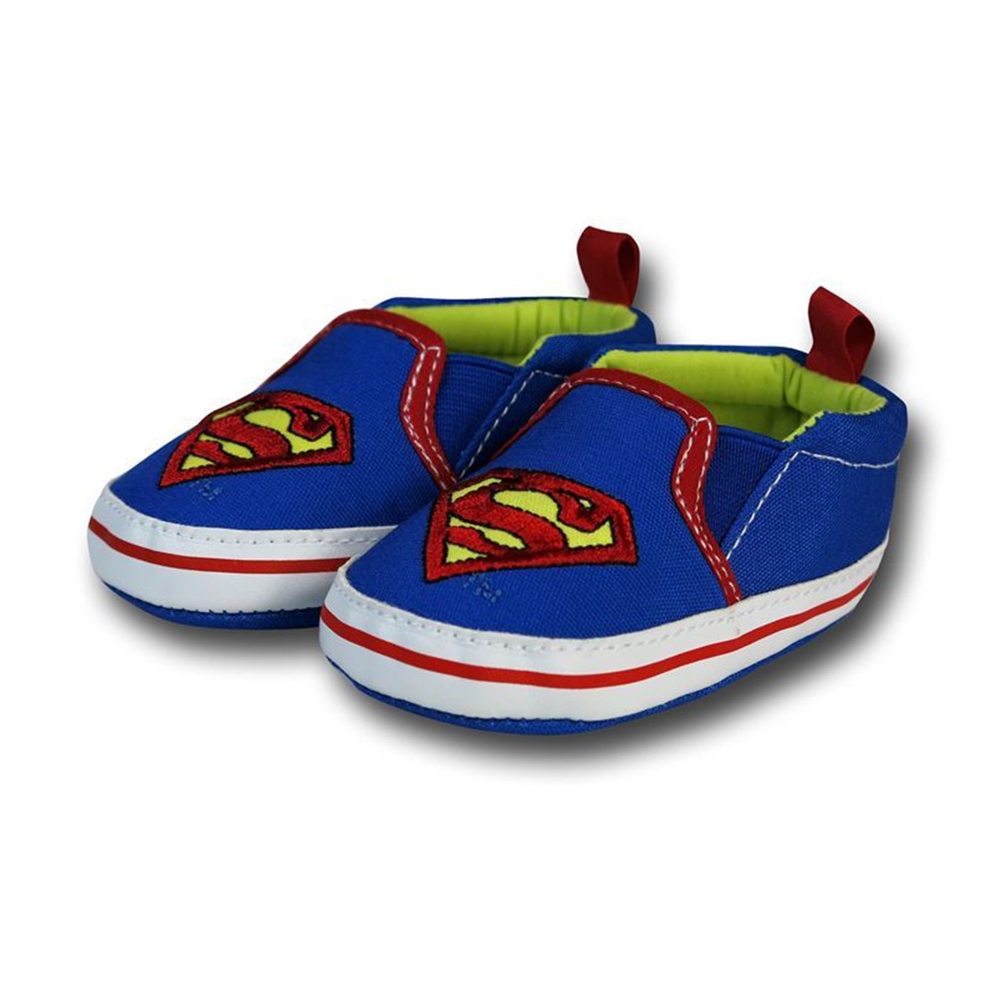 Superman Symbol Soft Slip-on Infant Shoes