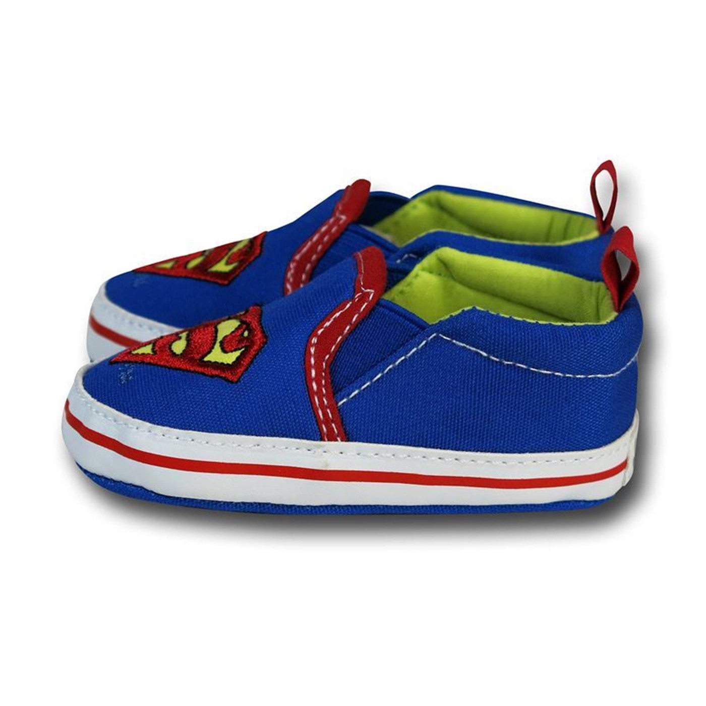 Superman Symbol Soft Slip-On Infant Shoes