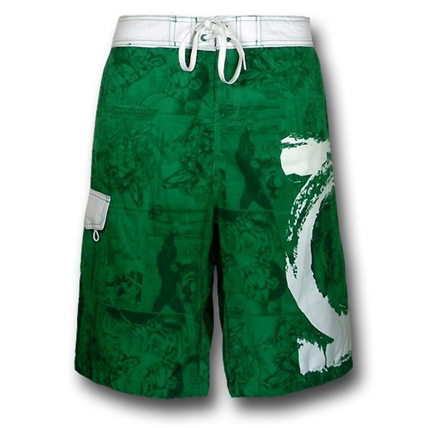 Green Lantern Board Shorts, Green