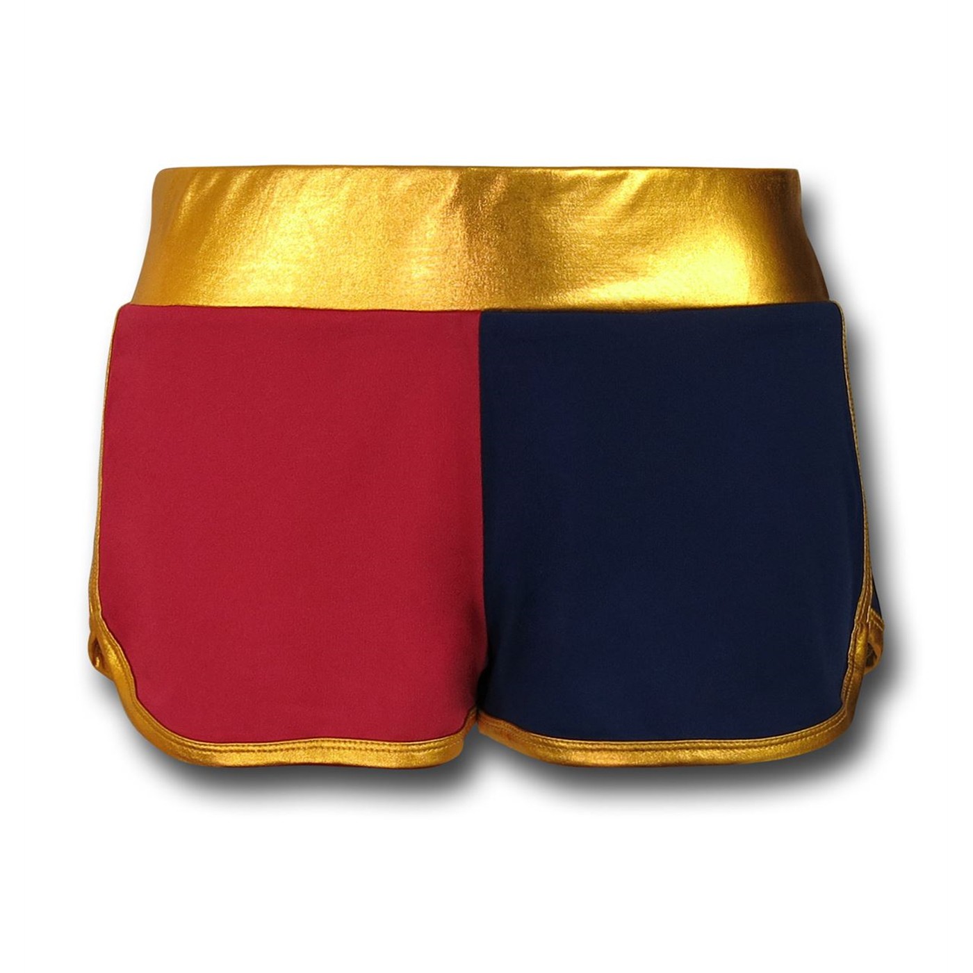 Suicide Squad Harley Quinn Women's Booty Shorts, Blue