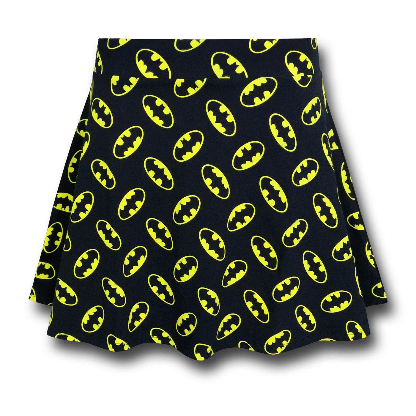 Batman All-Over Print Symbols Women's Skirt, Black