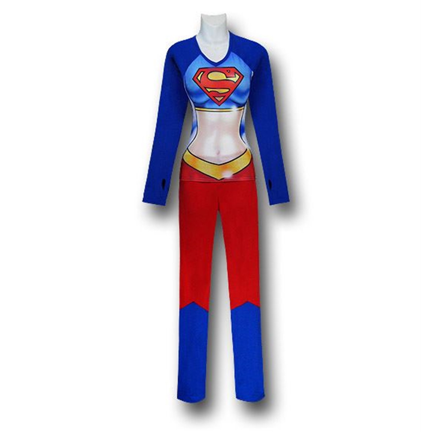 Supergirl Women's Super Sleep Set, Blue