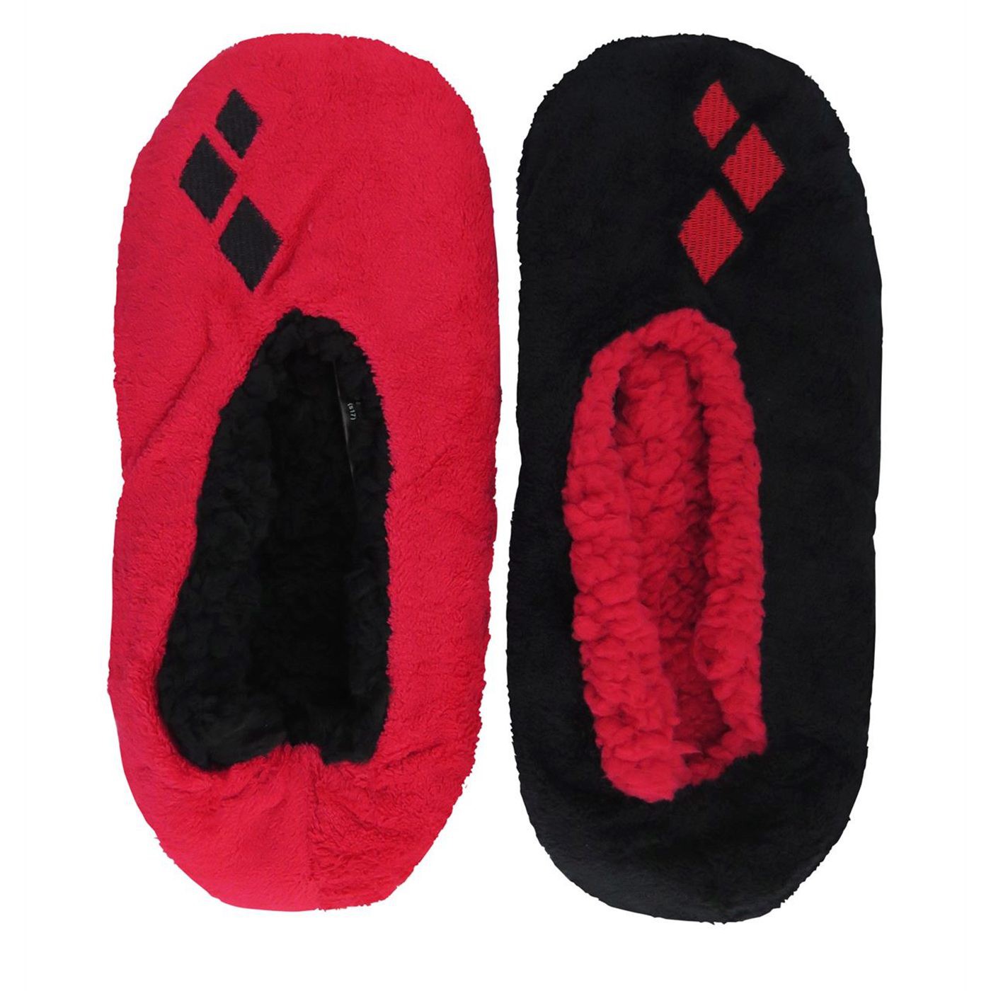 Harley Quinn Cozy Fuzzy Women's Slipper Socks