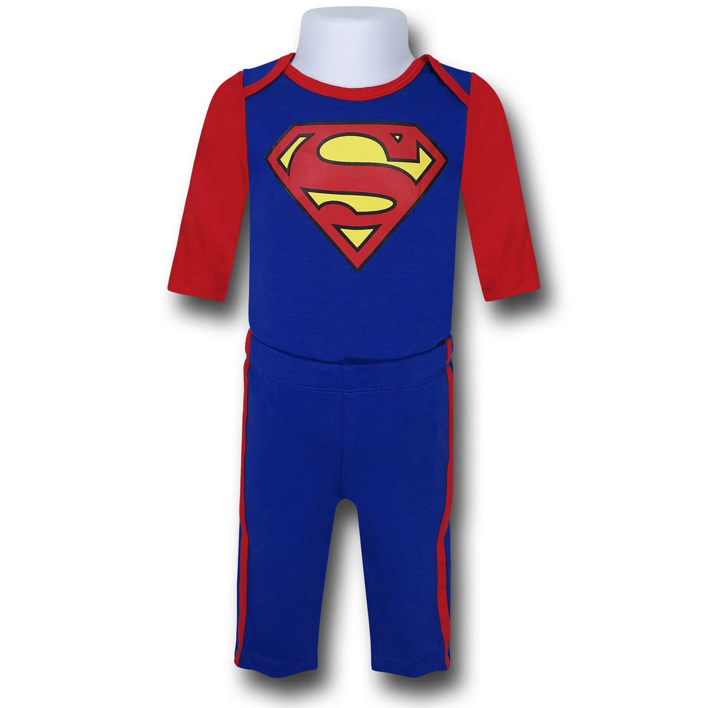 Superman Infant Snapsuit and Pants Set, Blue