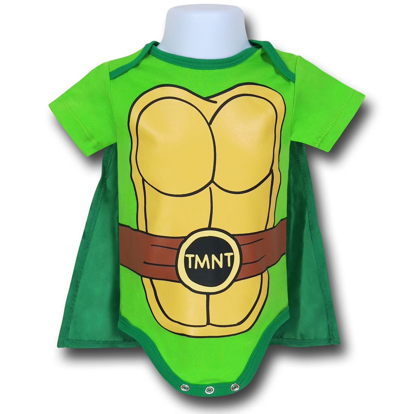 TMNT Caped Costume Infant Snapsuit, Green