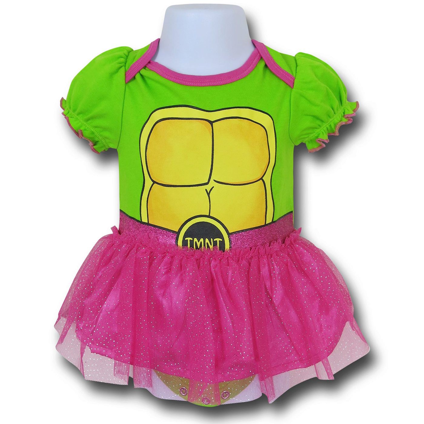 TMNT Costume Dress Infant Snapsuit, Green