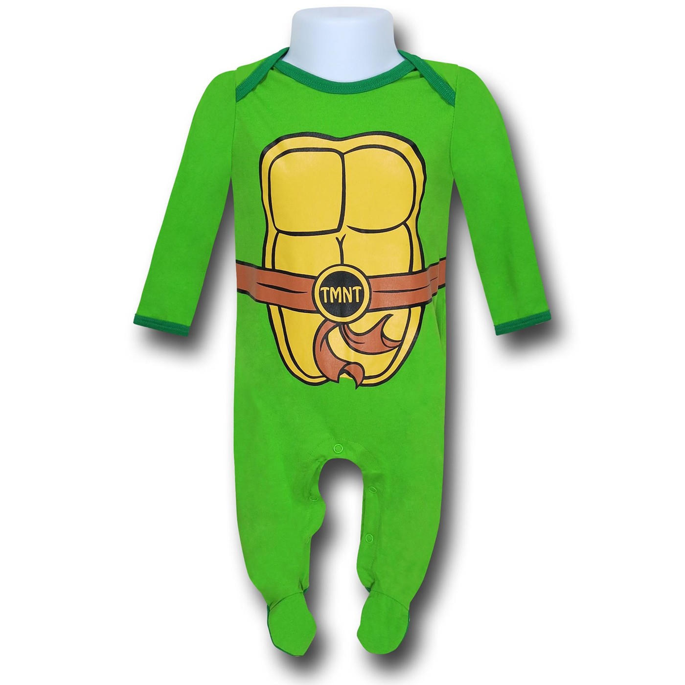 TMNT Infant Costume Body Snapsuit, Green