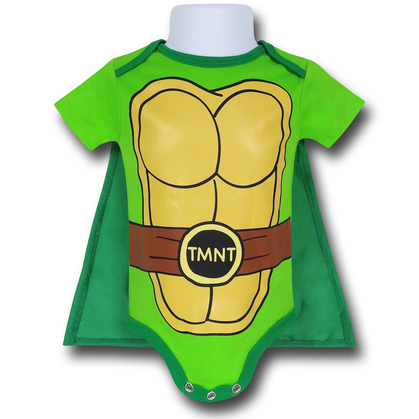 TMNT Caped Infant Snapsuit, Green