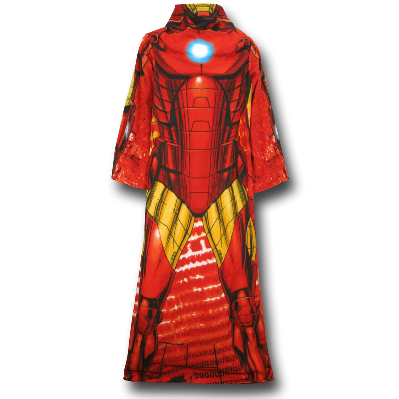 Iron Man Costume Snuggy Sleeved Blanket, Red