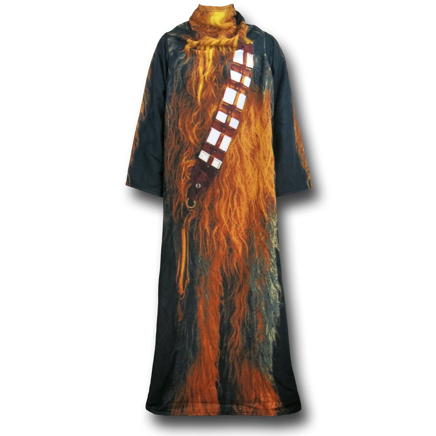 Star Wars Chewbacca Costume Snuggy Sleeved Blanket, Brown