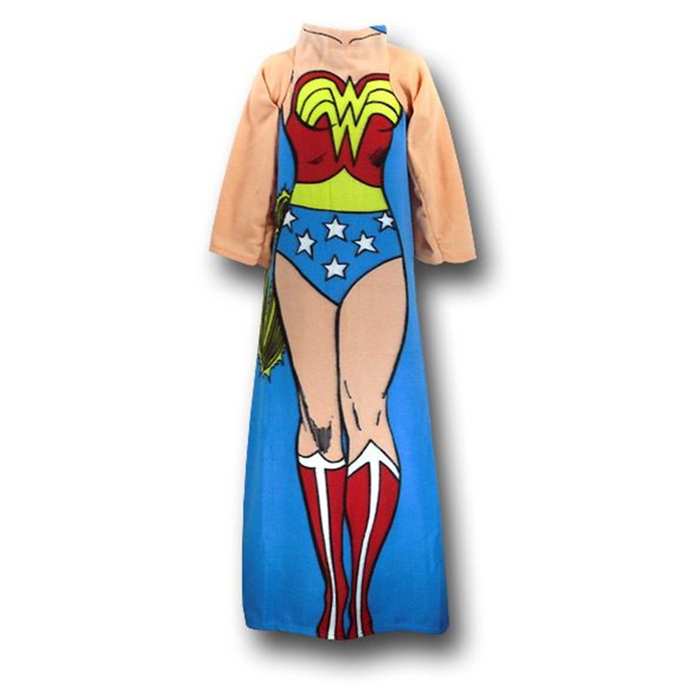 Wonder Woman Costume Snuggy Sleeved Blanket