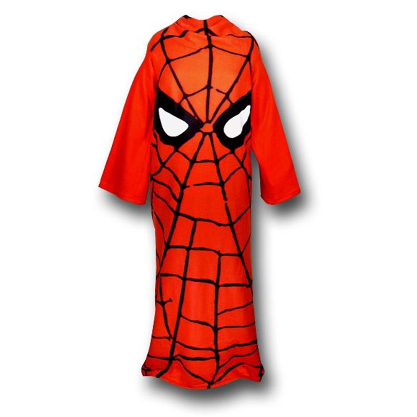 Spiderman Eyes Kids Throw Blanket, Red