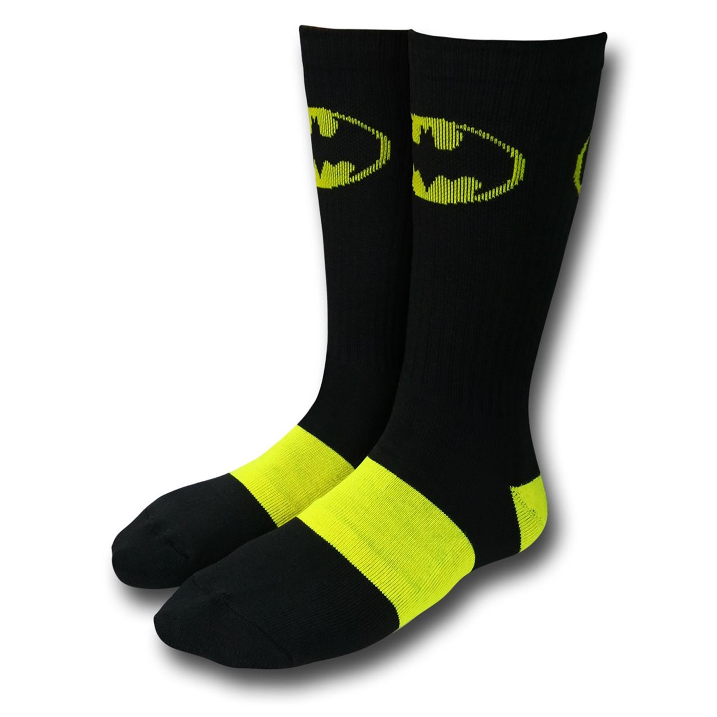 Batman Black and Yellow Socks 2Pack