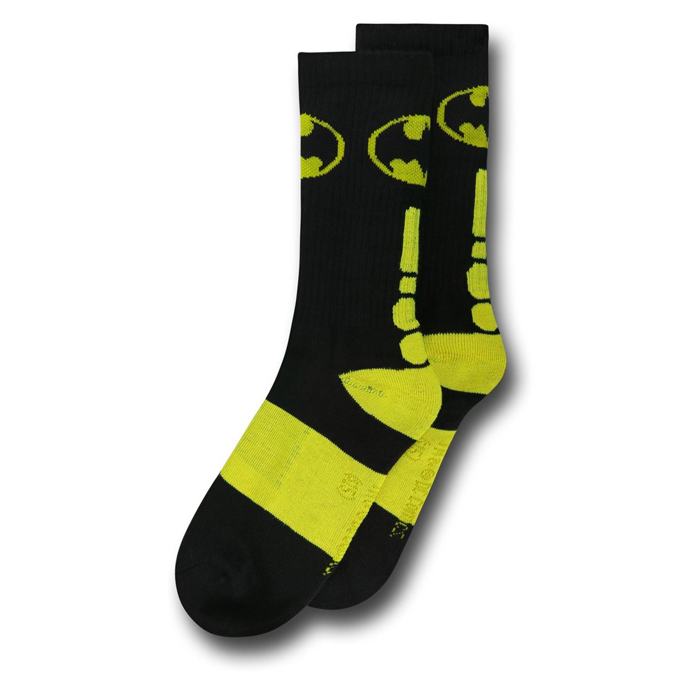 Batman Black and Yellow Socks 2Pack