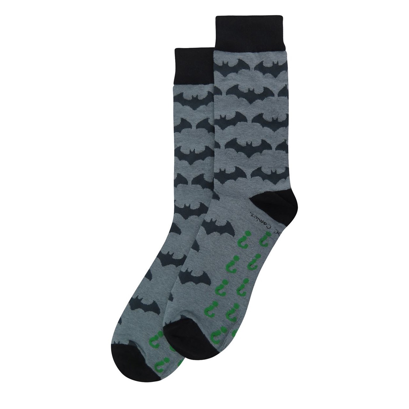 Batman Hush All-Over Print Socks with Riddler Print