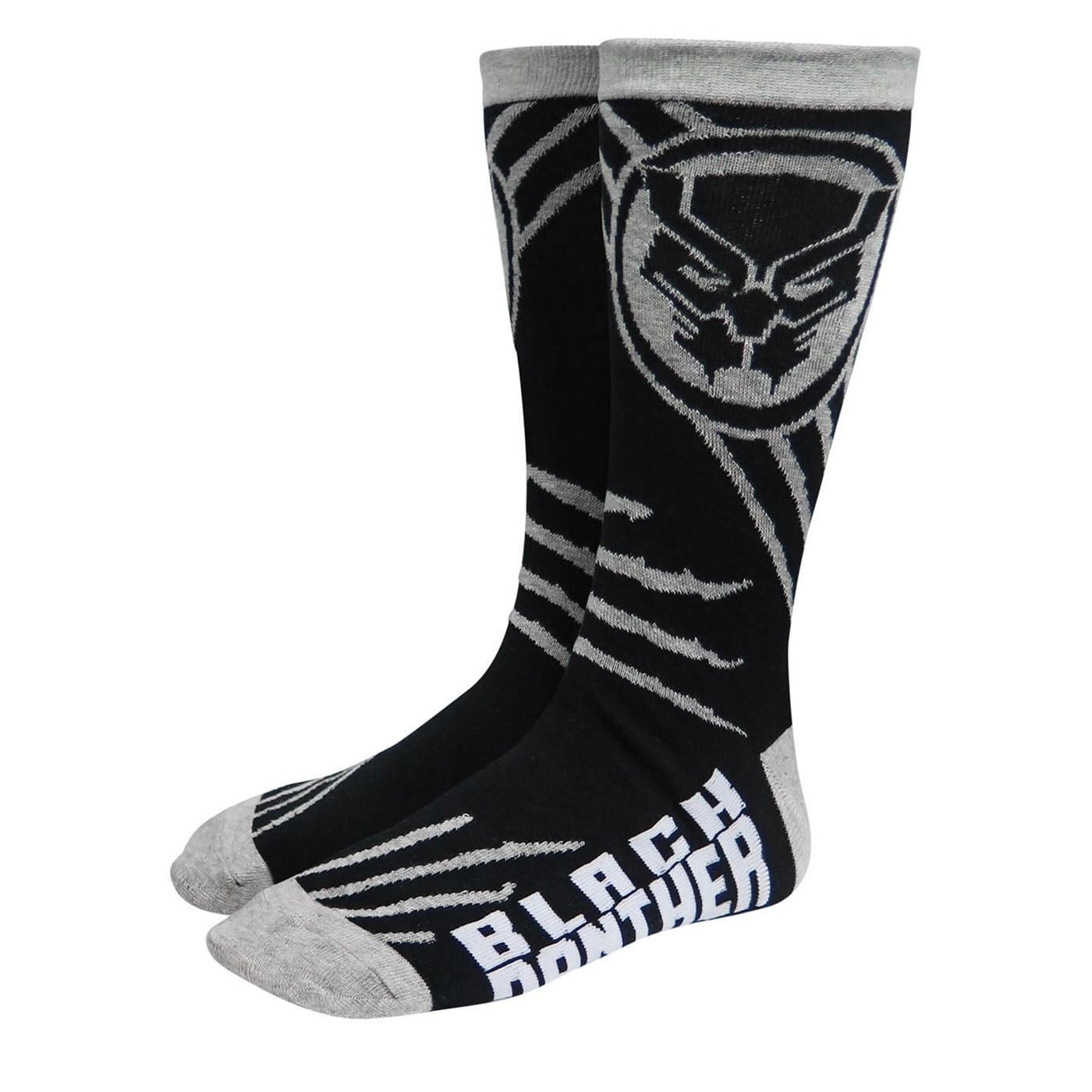 Black Panther Icon & Claws Crew Socks
