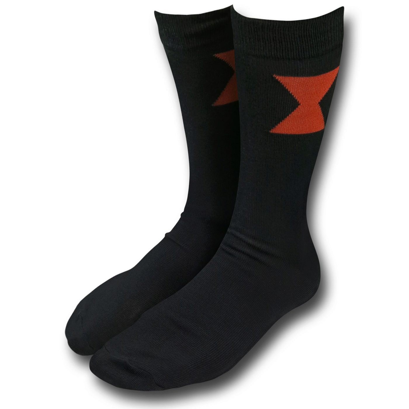 Black Widow Symbol Crew Socks, Black