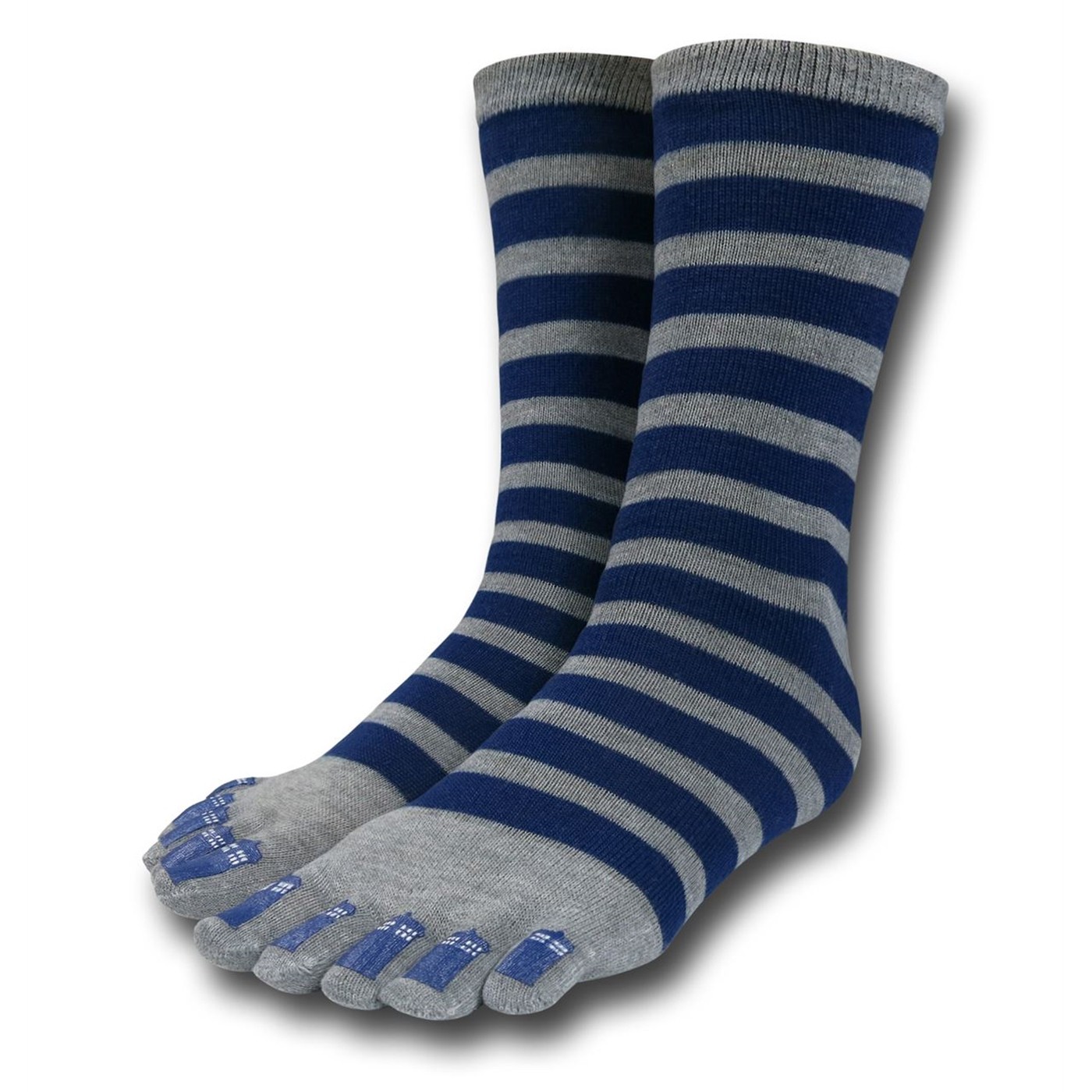 Doctor Who Women's Toe Socks, Blue