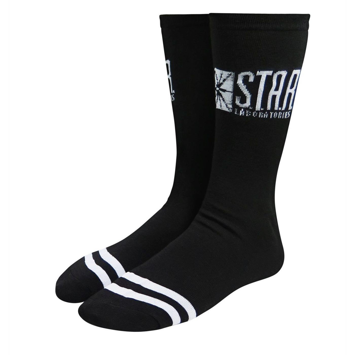Flash Star Labs Crew Socks, Black