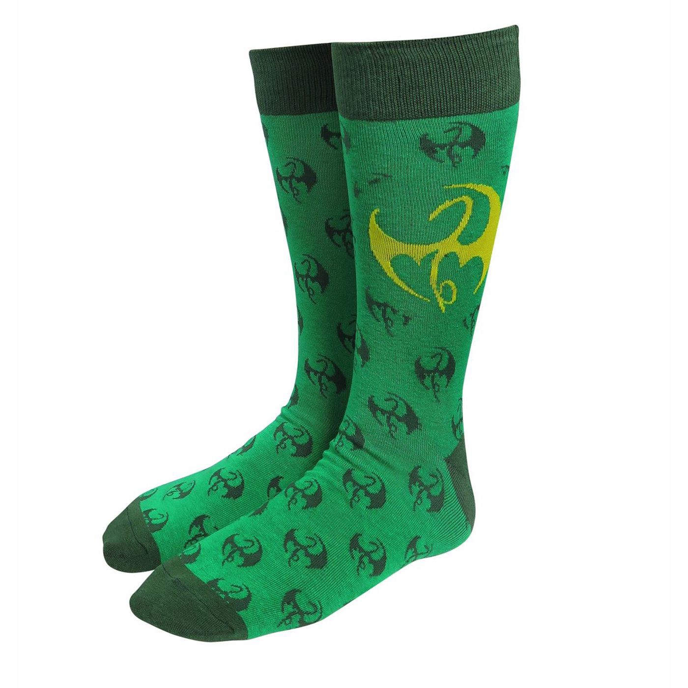 Iron Fist TV Series Symbol Crew Sock