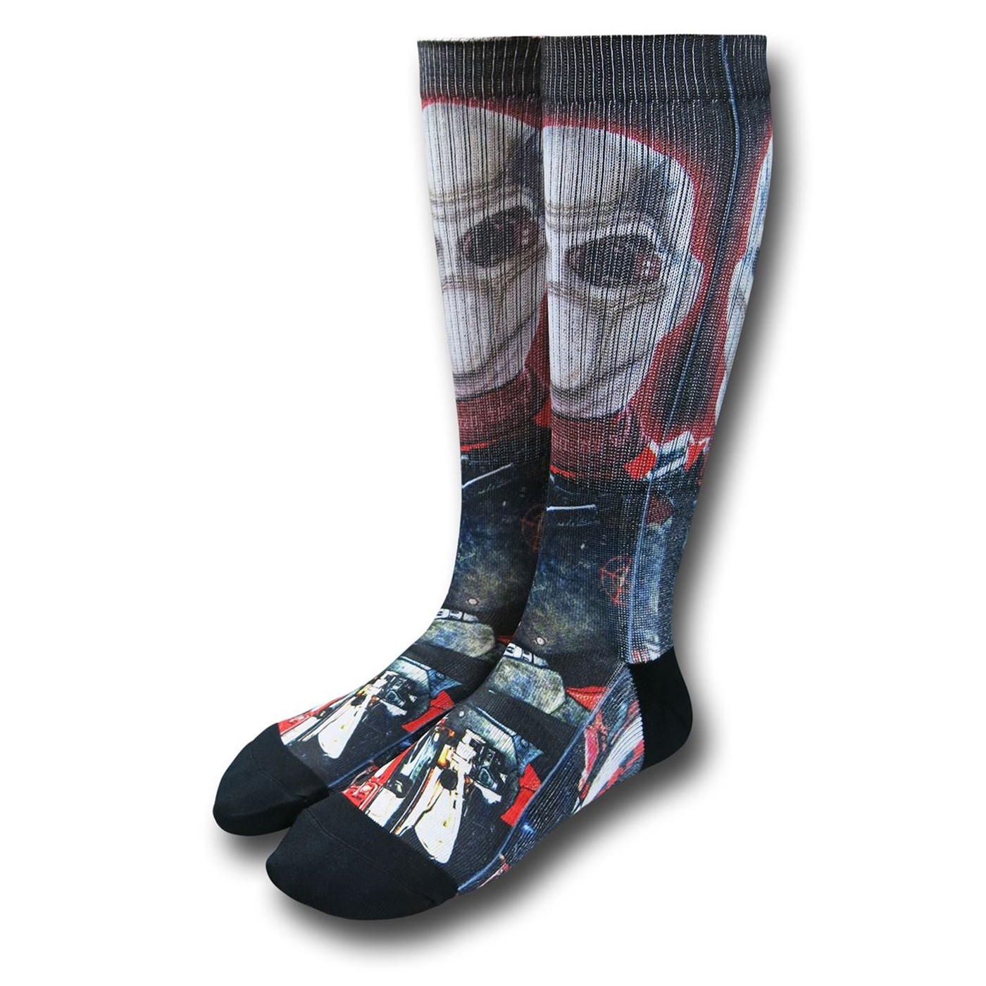 Suicide Squad Deadshot Sublimated Socks, Black